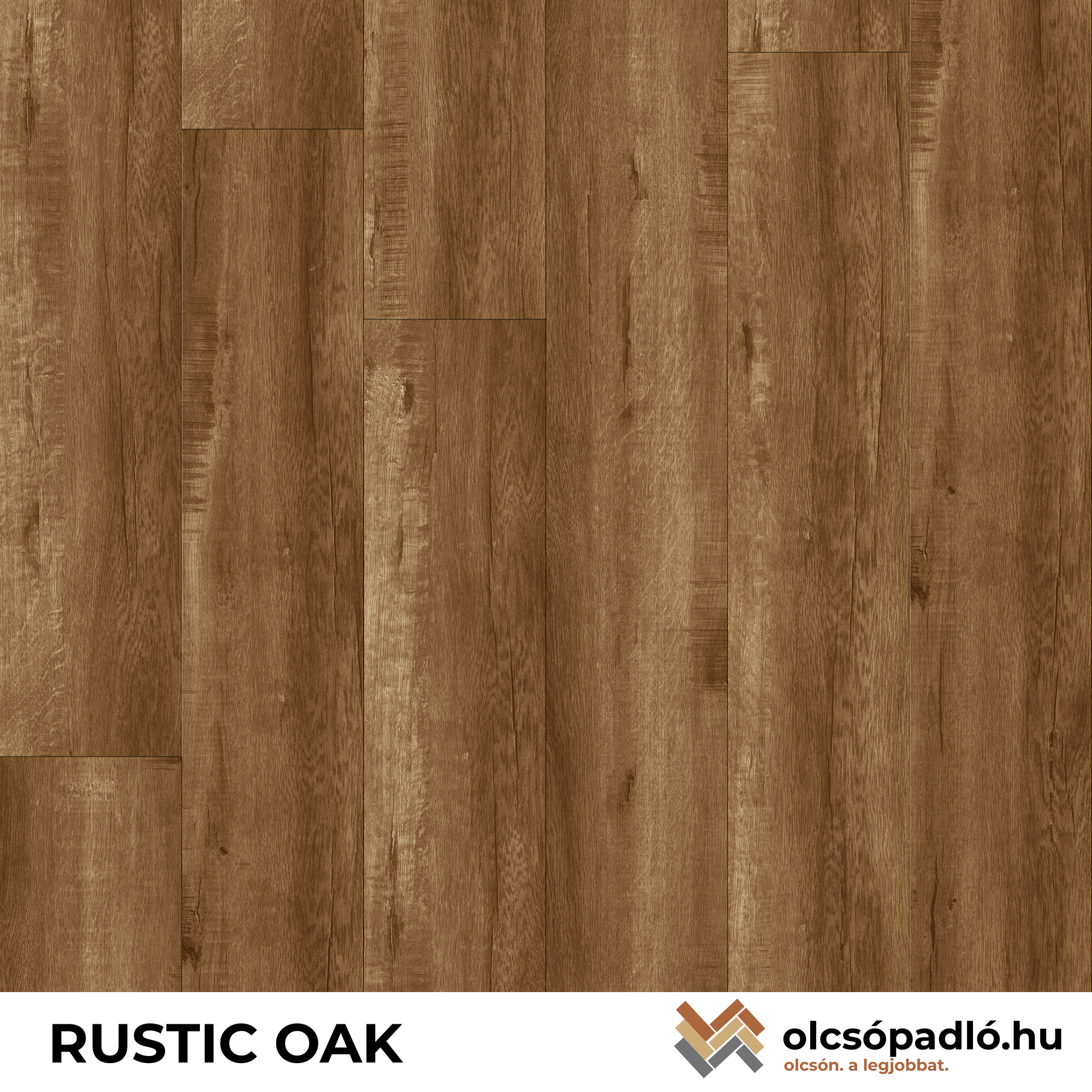 SPC padlólap RUSTIC OAK - doboz (2,245 m²)