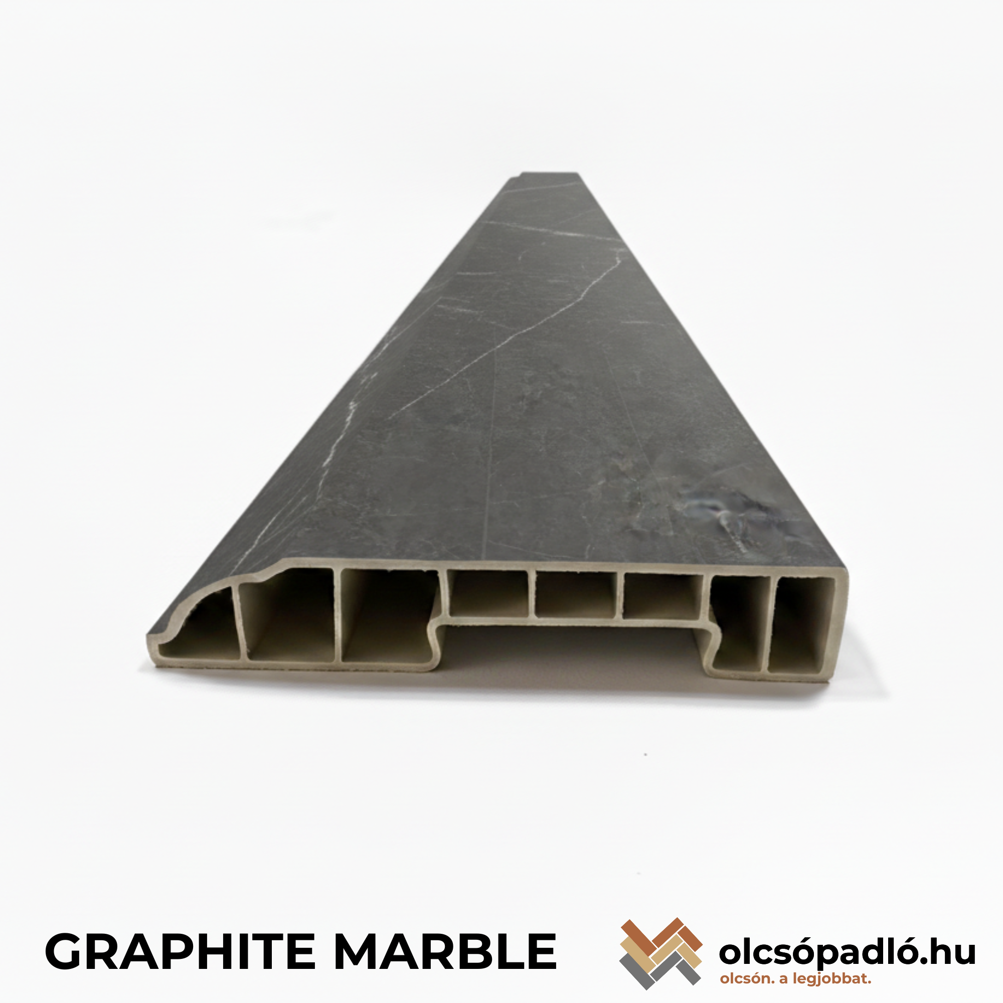 Padlószegély GRAPHITE MARBLE - 2,4 m