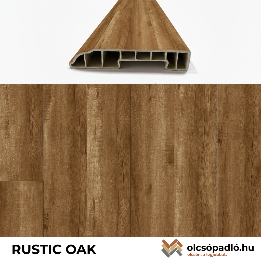 Padlószegély RUSTIC OAK - 2,4 m