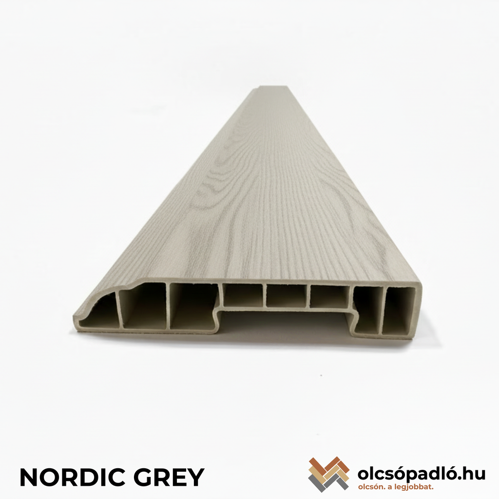 Padlószegély NORDIC GREY - 2,4 m