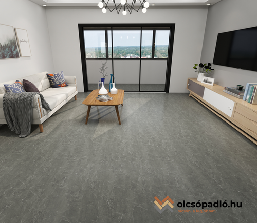 SPC padlólap alátéttel - GRAPHITE MARBLE (2,245 m²)