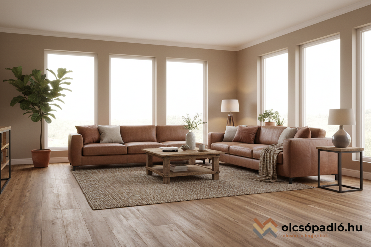 SPC padlólap RUSTIC OAK - doboz (2,245 m²)