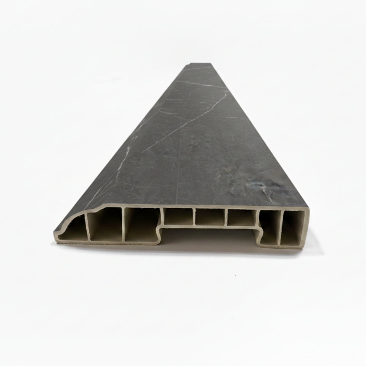 SPC Padlószegély 8 cm GRAPHITE MARBLE - 2,4 m