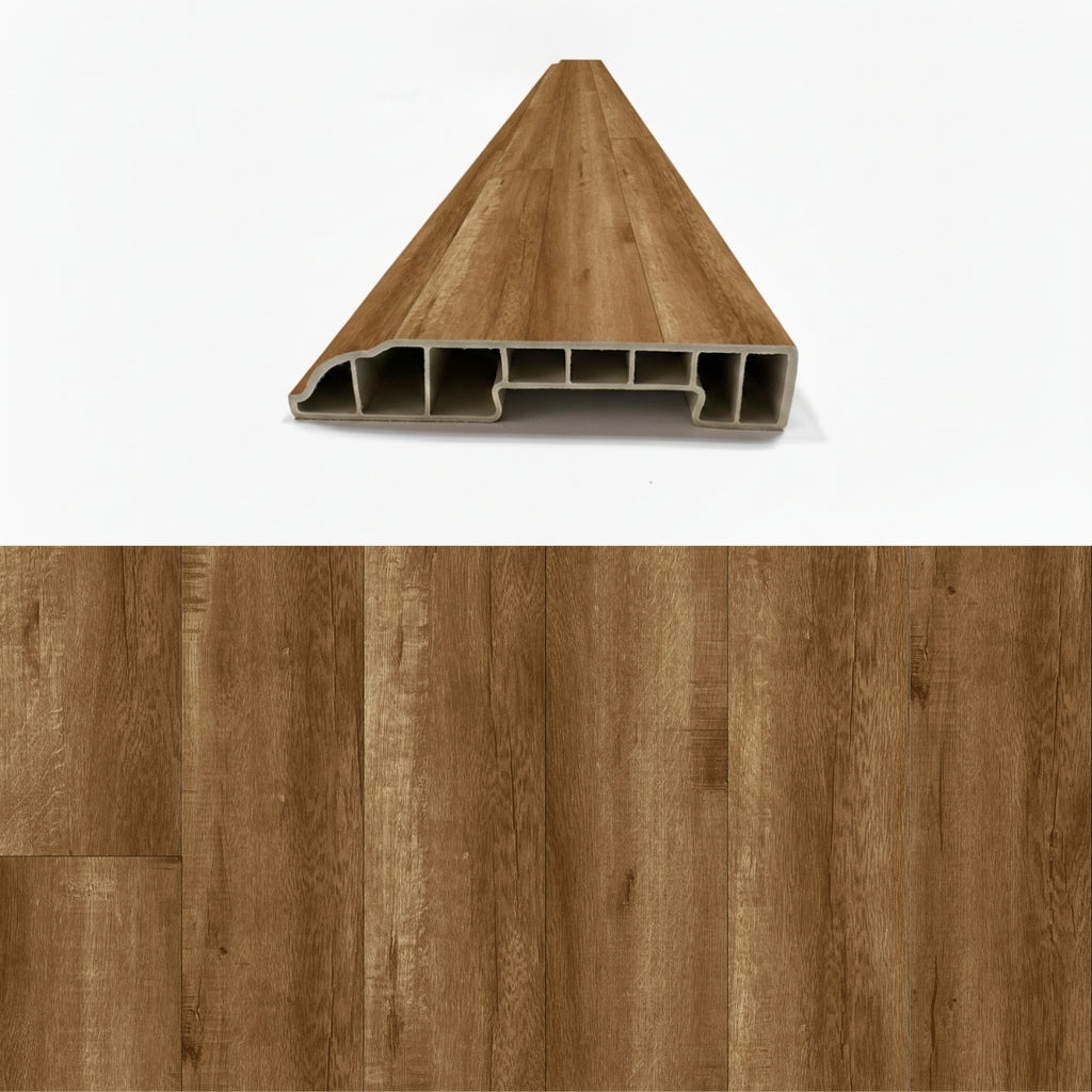 SPC Padlószegély 8 cm RUSTIC OAK - 2,4 m